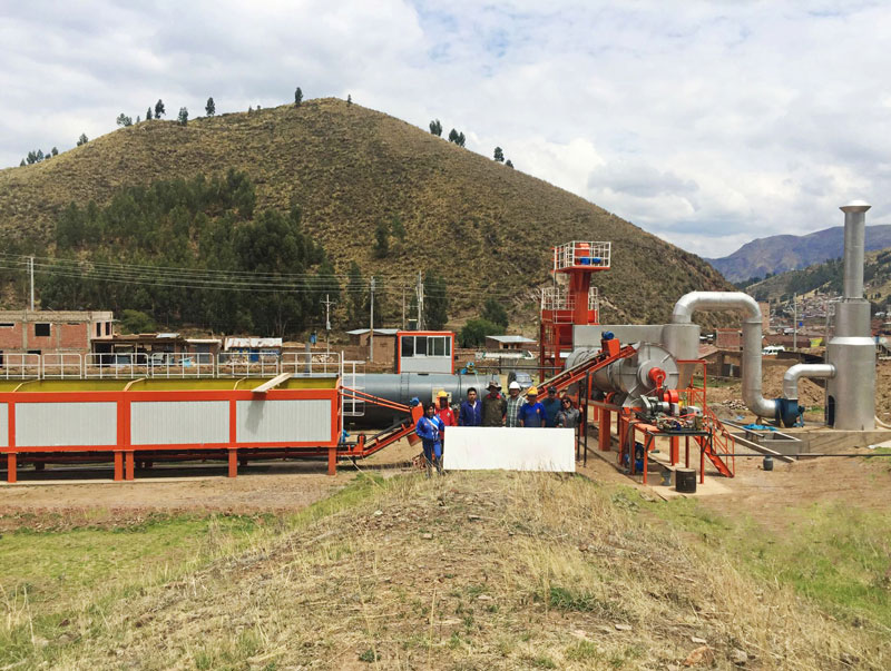 HMA-D Drum Mix Asphalt Plant