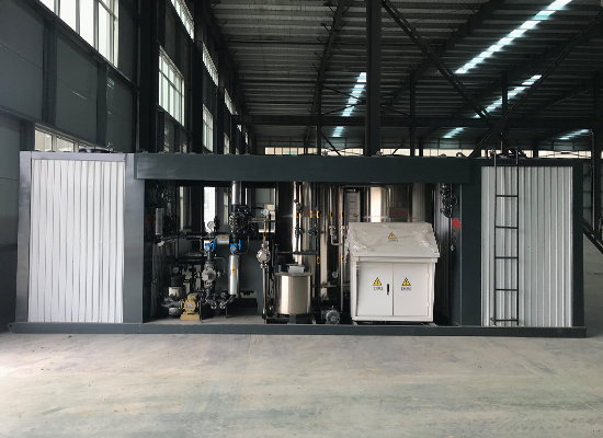 جهاز استحلاب البيتومين